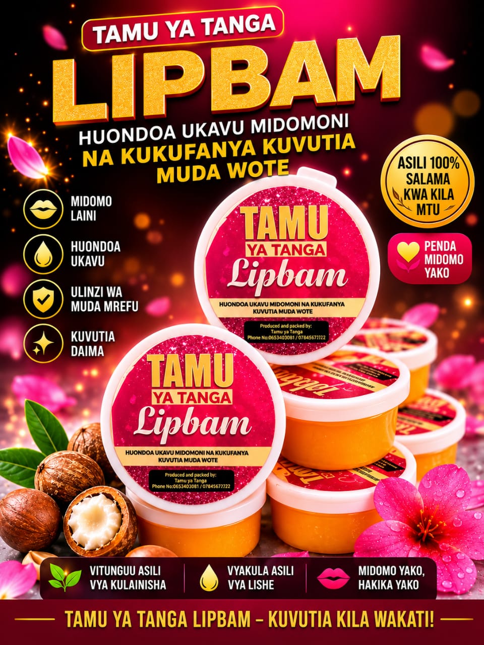 LIPBAM ,TAMU YA TANGA DELIVERIES