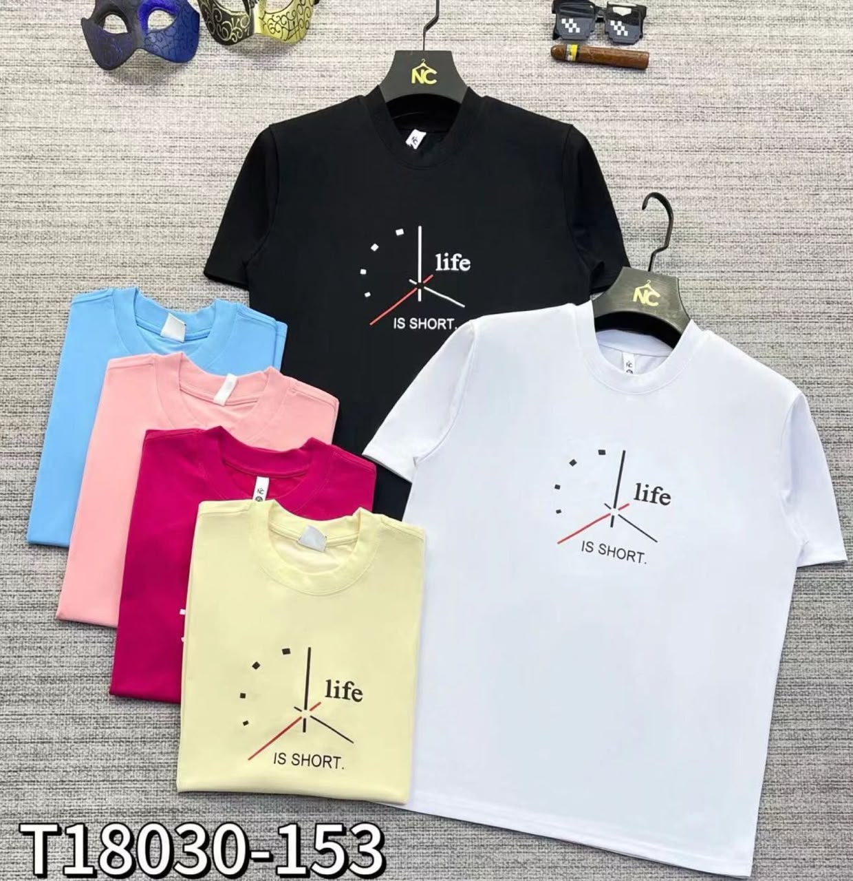 T-Shirt za Shingo ya Duara (Round Neck T- shirt)