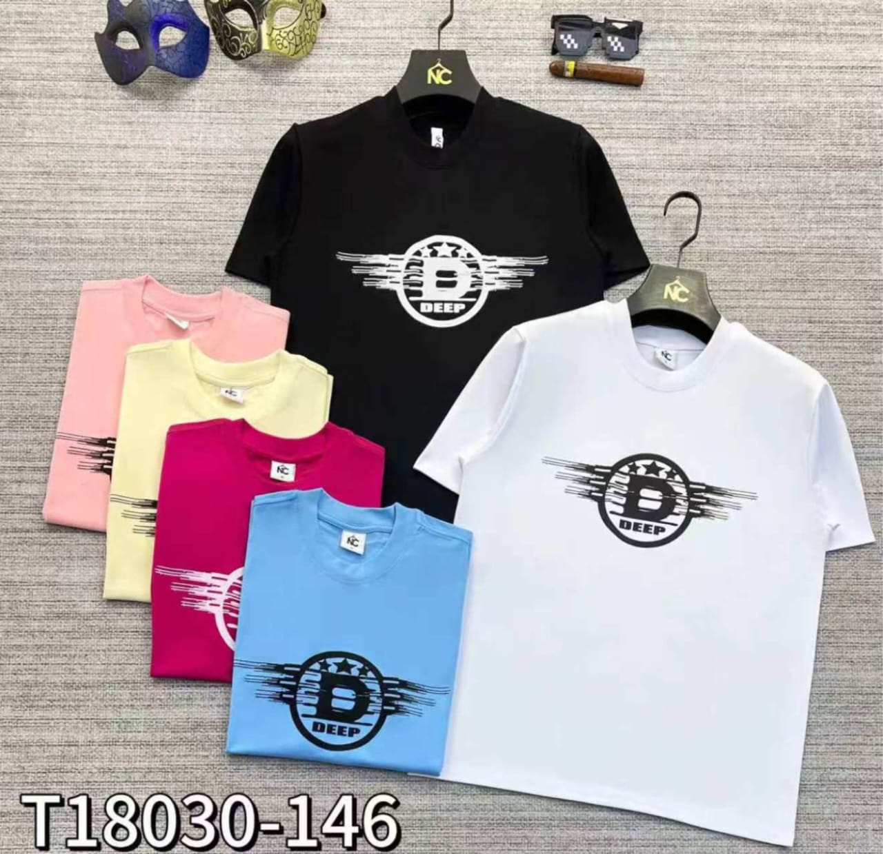 T-Shirt za Shingo ya Duara (Round Neck T-Shirt )