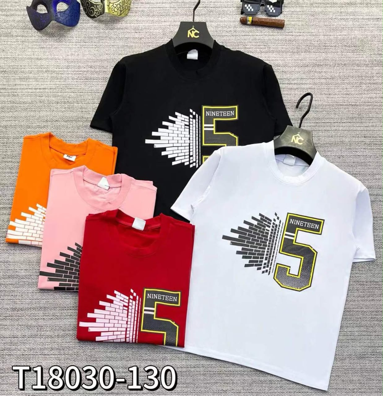 T-Shirt za Shingo ya Duara (Round Neck T-Shirt)