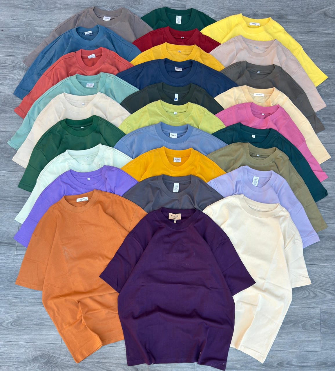 T-Shirt za Plain (Triniti/Plain Round Neck T shirt)