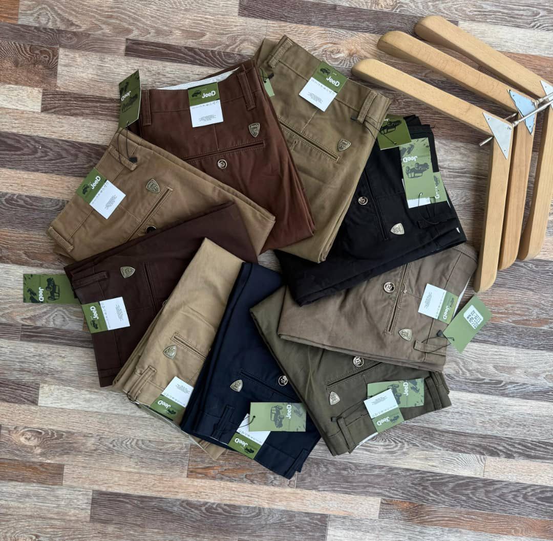 Suruali za Kiume za Cotton / Khaki Chinos (JeeD Brand)