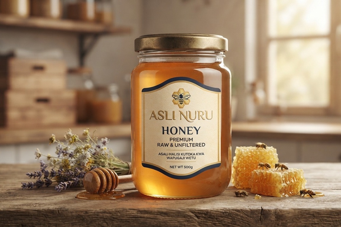 ASLI NURU HONEY AND WAX BATICK logo